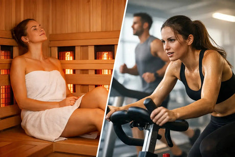 Infrared Sauna vs Fat Burning Exercise LuxSauna