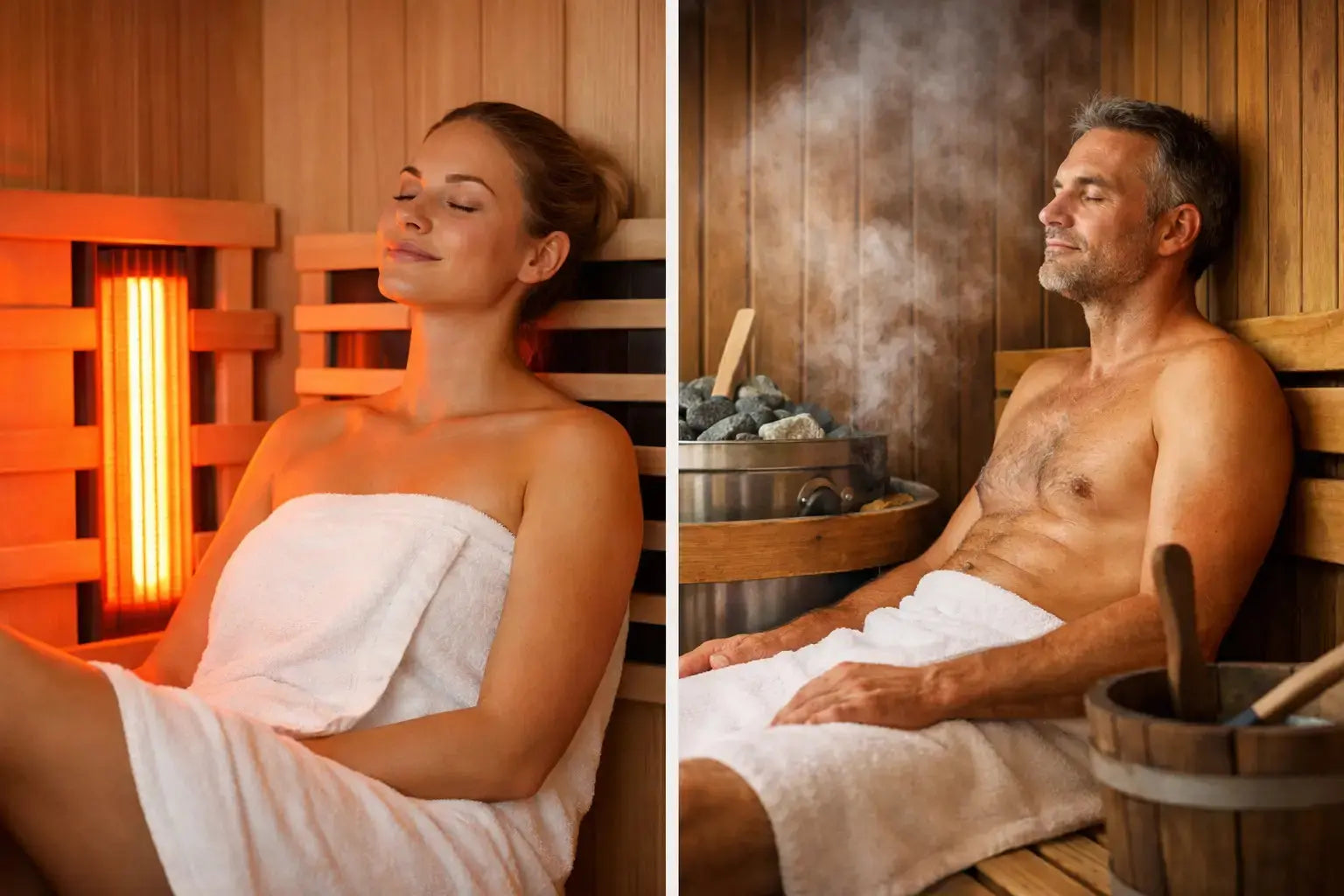 Far Infrared Versus Traditional Sauna LuxSauna