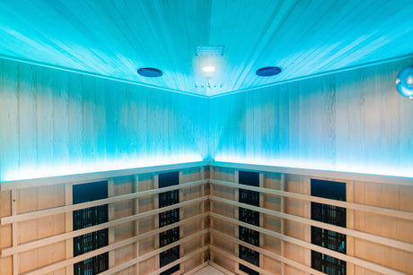 D-Lux 3 Person Corner LuxSauna