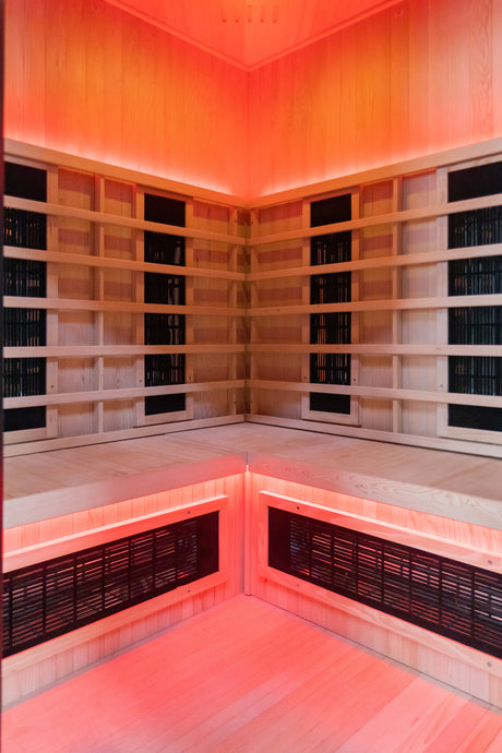 D-Lux 3 Person Corner LuxSauna