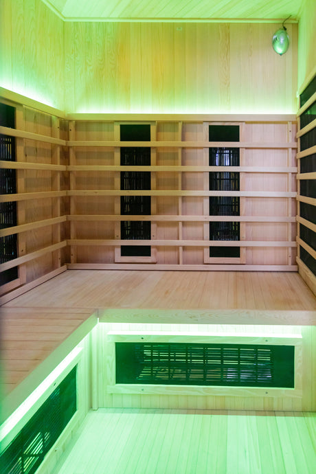 D-Lux 3 Person Corner LuxSauna