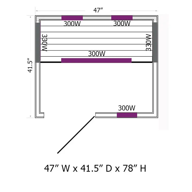 D-Lux 2-Person LuxSauna