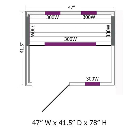 D-Lux 2-Person LuxSauna