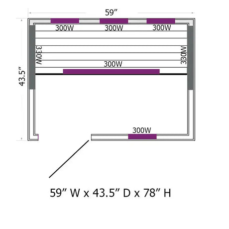 D-Lux 3 Person LuxSauna