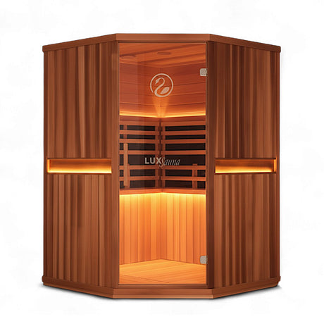 3 Person Infrared Sauna Corner